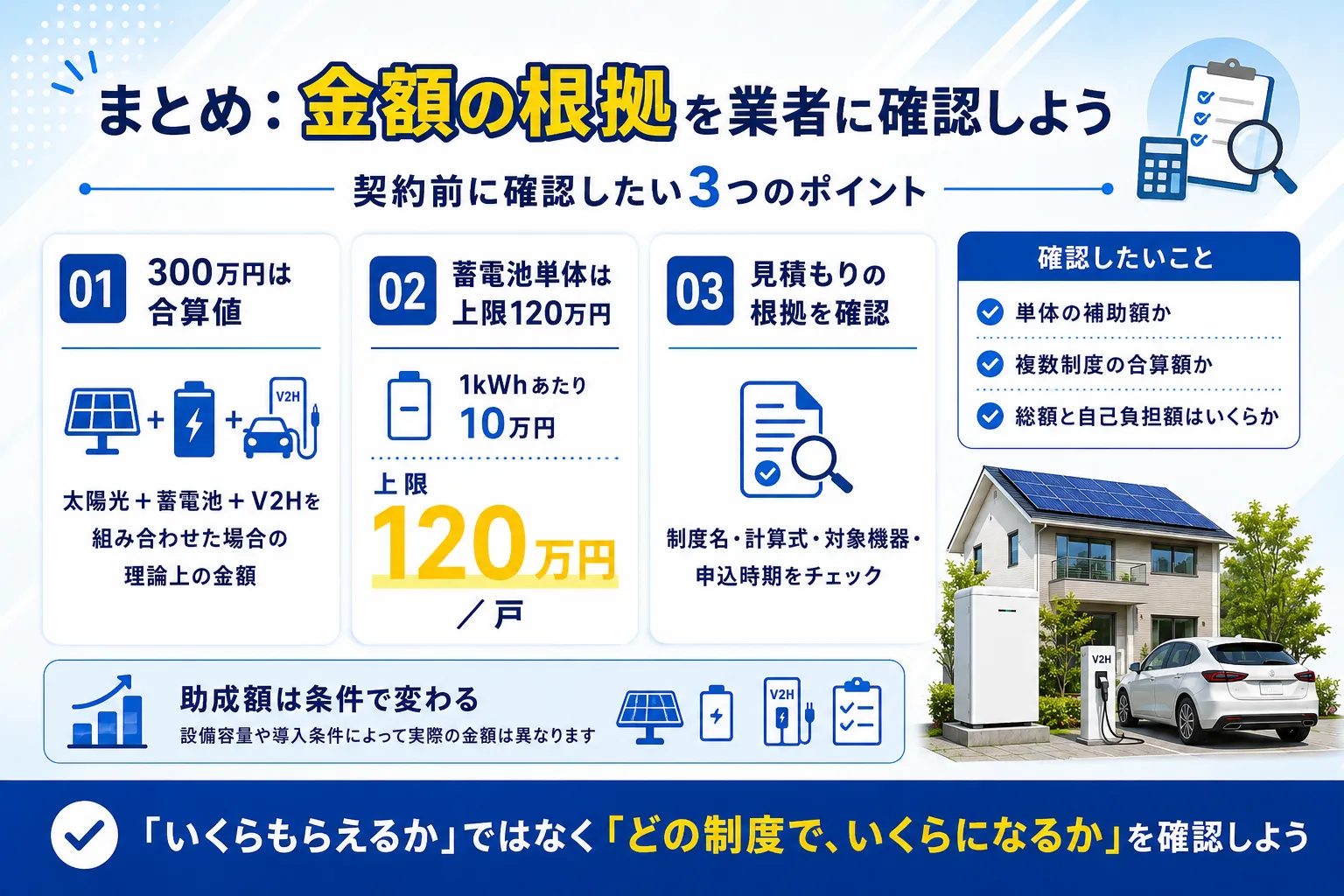 まとめ：金額の根拠を業者に確認しよう